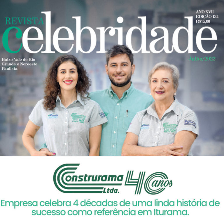 Construrama 40 anos reportagem de Capa