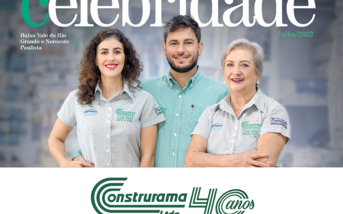 Construrama 40 anos reportagem de Capa