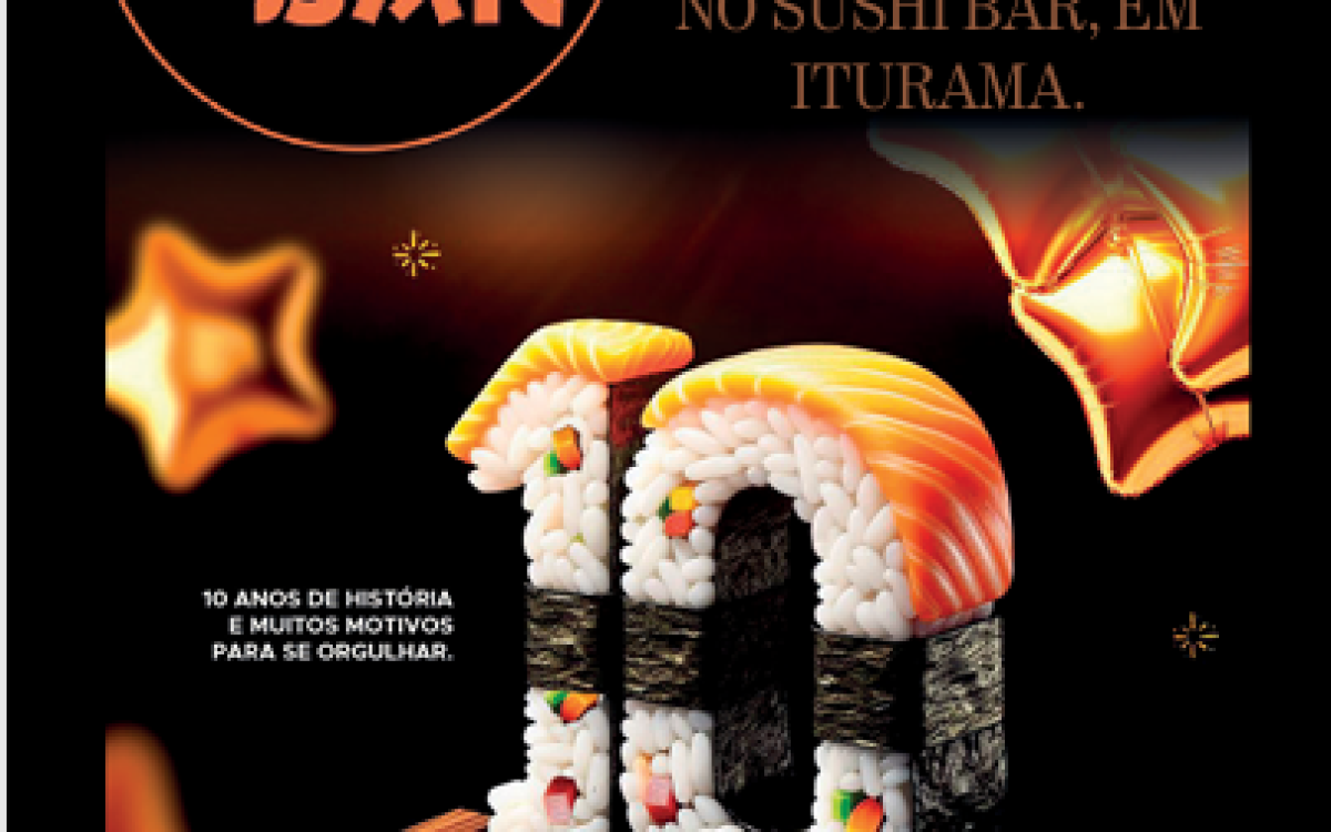 AS VERDADEIRAS DELÍCIAS DA COMIDA ORIENTAL VOCÊ ENCONTRA NO SUSHI BAR EM ITURAMA.